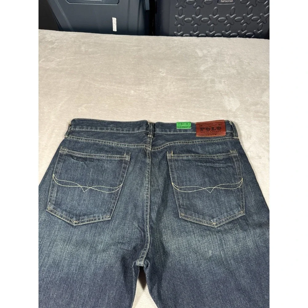 Polo Ralph Lauren Slim Straight 018 Jeans Size 36x30 Blue NWT